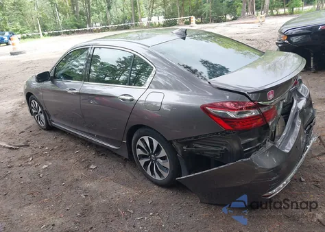 2017 Honda Accord Hybrid Touring из США, поврежденный, VIN JHMCR6F77HC009474